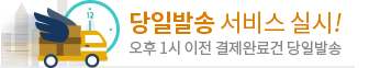 당일발송 서비스