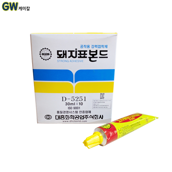 돼지표본드 접착제 30ml 1박스 10개입, 250g