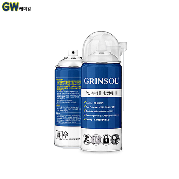 GRINSOL 그린솔 일체형 윤활방청제 360ml